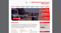 Desktop Screenshot of m2mprojects.co.za