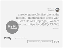Tablet Screenshot of m2mprojects.com